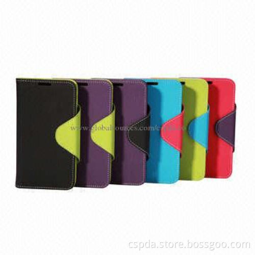 PU Wallet Cases for Samsung Galaxy S5, Various Colors Available